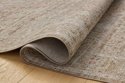 Loloi Chris Loves Julia Ida Collection IDA-03 Bark/Multi 9'-3" x 13'-1", .19" Pile Height, Area Rug