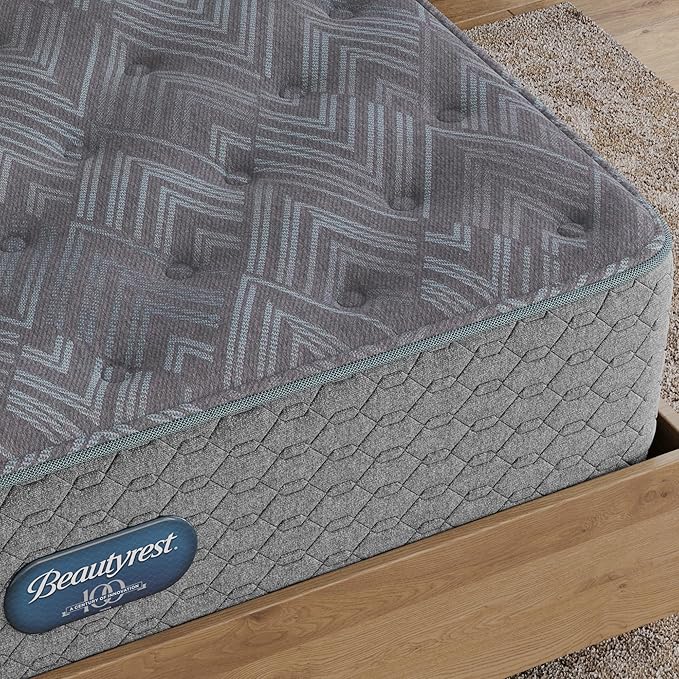 Beautyrest Prime Dream Plush 13.75" Mattress - Cal King - Durable Pocketed Coil, Support, Pressure Relief, Cooling, Motion Separation; 100 Night Sleep Trial and 10 Year Warranty