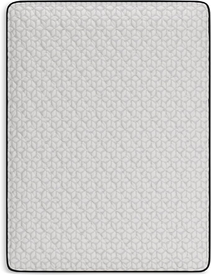 Signature Design by Ashley Limited Edition Firm 12 Inch Hybrid Mattress with Gel Memory Foam and Edge Support for Cool Sleep and Pressure Relief, Queen, Fiberglass Free, Mattress In A Box