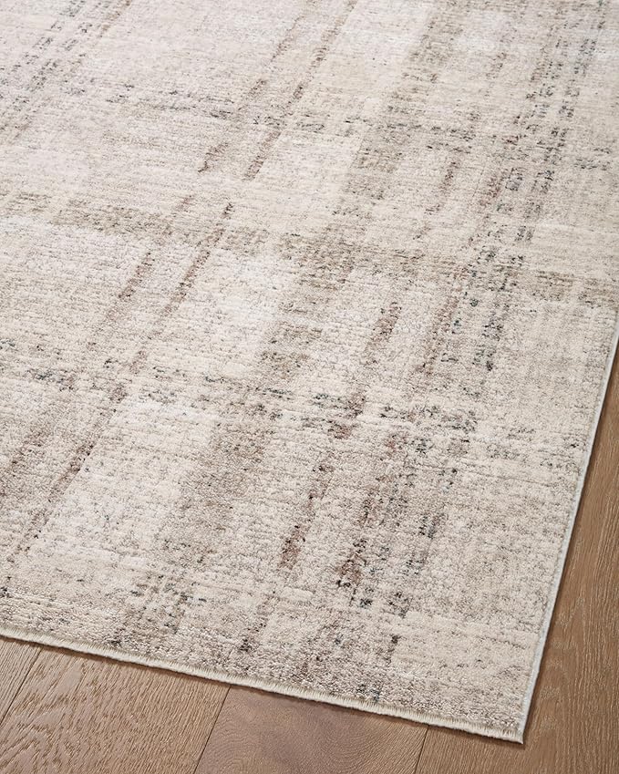 Loloi Angela Rose Ember Collection EMB-04 Ivory/Multi 18" x 18" Sample Rug