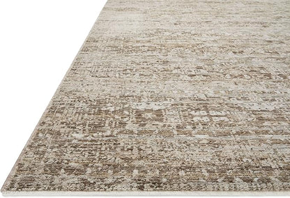 Loloi Amber Lewis Honora Collection HON-04 Bark/Dove 2'-0" x 3'-4" Accent Rug