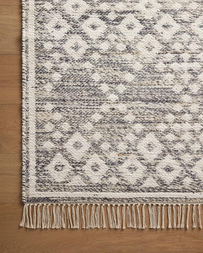 Loloi Angela Rose Rivers Collection RIV-01 Denim/Ivory 9'-3" x 13' Reversible Area Rug