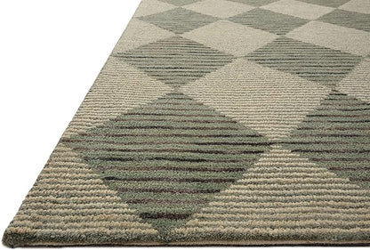 Loloi Chris Loves Julia Francis Collection FRA-01 Spa/Granite 8'-6" x 12' Area Rug