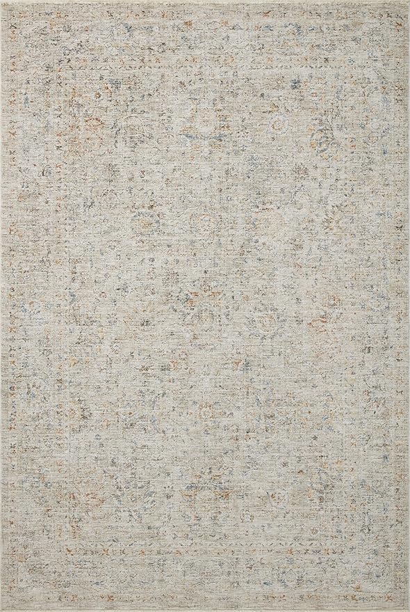 Loloi Amber Lewis Honora Collection HON-05 Bone/Multi 6'-7" x 9'-2" Area Rug