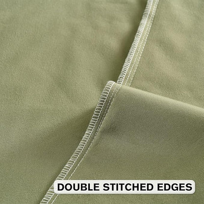 FUTEI Sage Green Velvet Throw Pillow Covers 16x16 Inch Set of 2,Soft Embossed Leaf-Relief Textured Cushion Cases,Natural Home Decor for Couch Living Room