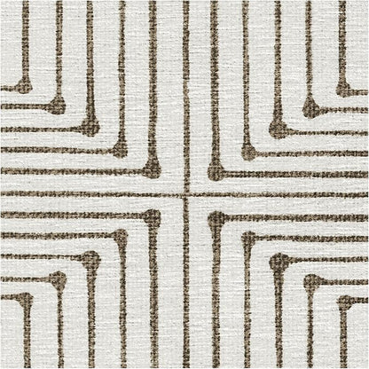 RUGGABLE x Jonathan Adler Machine Washable Modern Area Rug – Inkdrop Camel & Ivory 2x3, Stain-Resistant, Non-Slip – Small Rugs for Living Room, Bedroom, Hallway, Entryway & Bathroom–with Standard Pad
