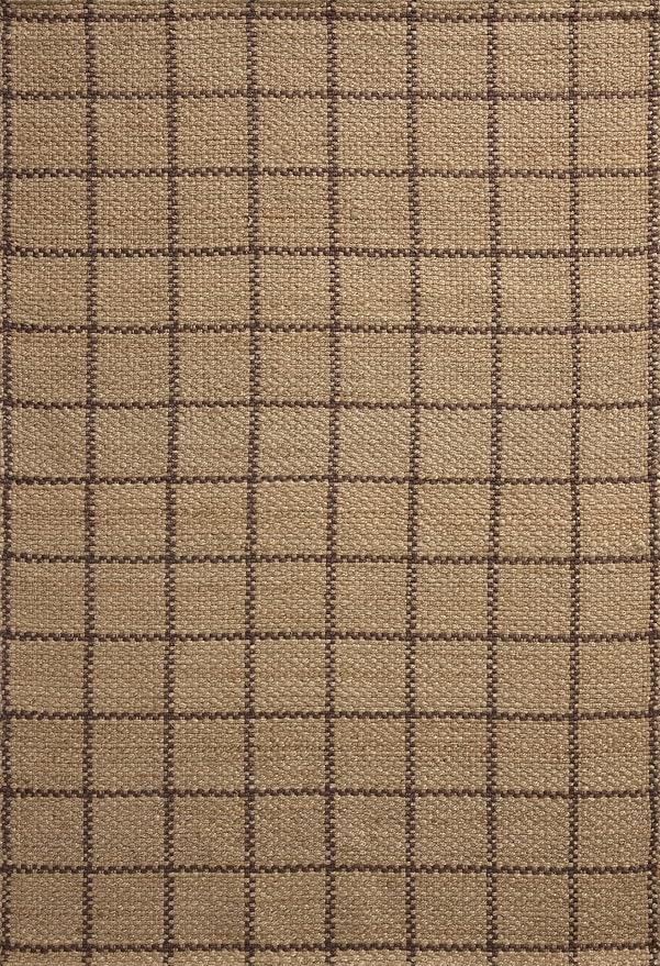 Loloi Chris Loves Julia Fletcher Collection FLE-01 Natural/Brown 5'-0" x 7'-6", .37" Pile Height, Area Rug