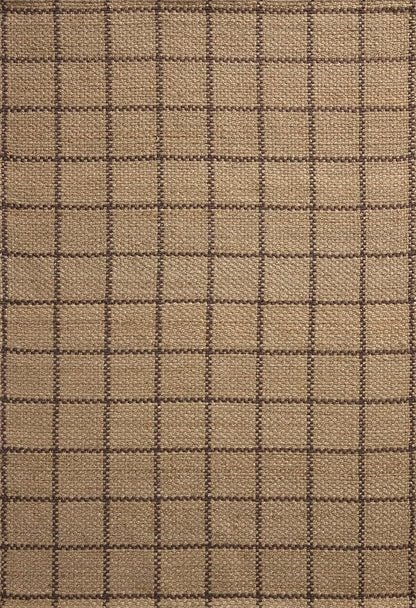 Loloi Chris Loves Julia Fletcher Collection FLE-01 Natural/Brown 3'-6" x 5'-6", .37" Pile Height, Accent Rug