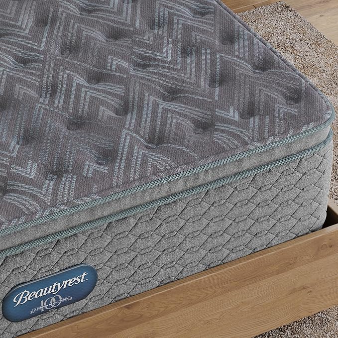 Beautyrest Prime Dream Medium Pillow Top 14.25" Mattress - Twin XL - Durable Pocketed Coil, Support, Pressure Relief, Cooling, Motion Separation; 100 Night Sleep Trial and 10 Year Warranty