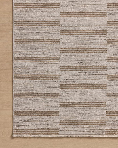 Loloi Amber Lewis Cali Collection CIL-04 Ivory/Tobacco 7'-10" x 10' Area Rug