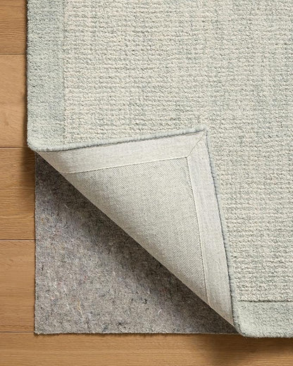 Loloi Magnolia Home by Joanna Gaines Henley Collection Ivory/Spa 9'-3" x 13' Area Rug