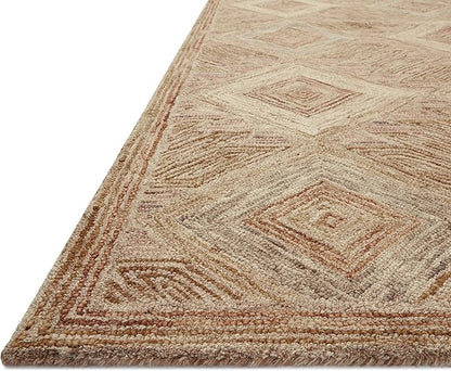 Loloi Varena Collection VAR-02 Berry/Multi 8'-6" x 11'-6" Area Rug
