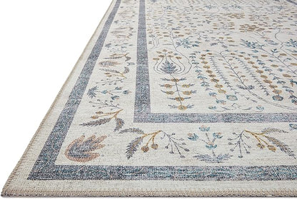 Loloi Rifle Paper Co. Maison Collection MAO-05 Wisteria Cream 2'-3" x 3'-9", .19" Pile Height, Accent Rug