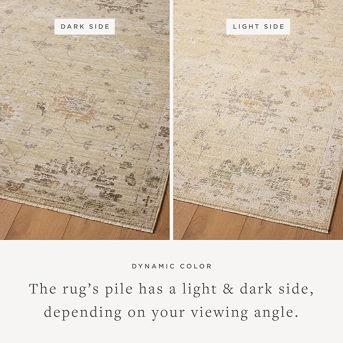 Loloi Magnolia Home by Joanna Gaines Pace Collection PAC-05 Apricot/Multi 2'-6" x 12'-0" Runner Rug