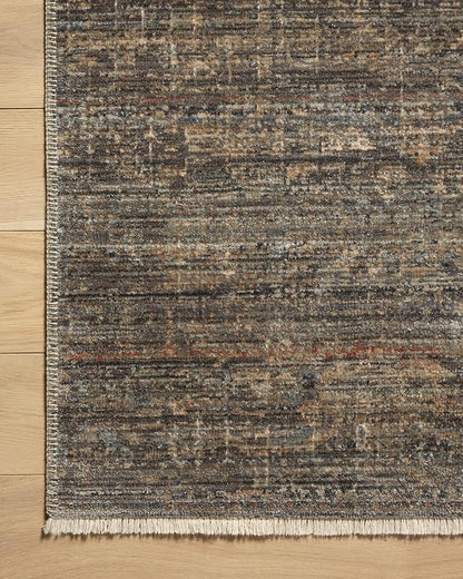 Loloi Amber Lewis Molly Collection MOL-05 Lagoon/Natural 2'-7" x 7'-9" Low Pile Runner Rug