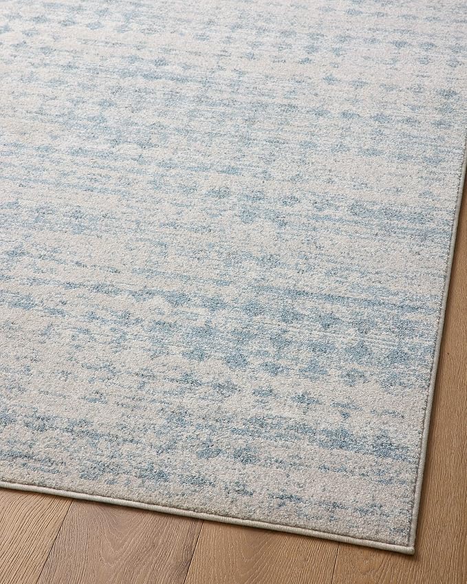 Loloi Kamala Collection KAM-04 Sky/Dove 7'-10" x 10' Area Rug