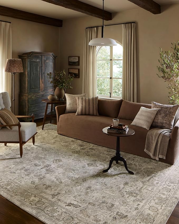 Loloi Amber Lewis Honora Collection HON-06 Grey/Taupe 2'-0" x 3'-4" Accent Rug
