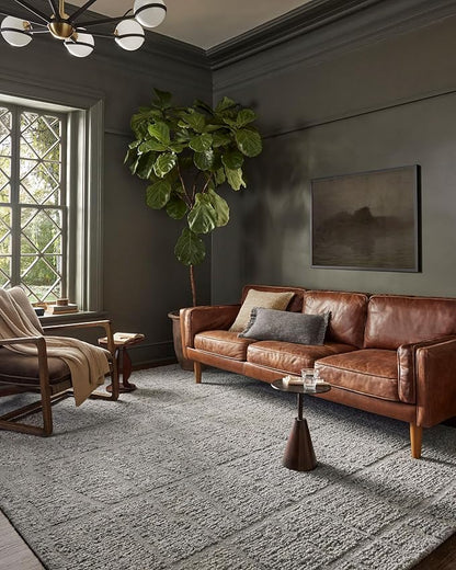 Loloi Magnolia Home by Joanna Gaines Jones Collection JON-04 Slate 11'-6" x 15' Area Rug