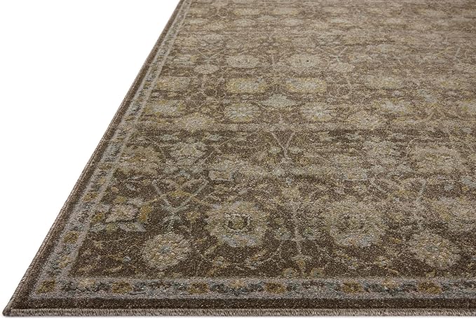 Loloi Magnolia Home by Joanna Gaines Mona Collection MOA-03 BARK/Natural 10'-0" x 14'-0" Area Rug