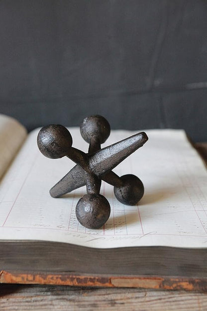 Creative Co-Op Retro Decorative Cast Iron Jack Figurine