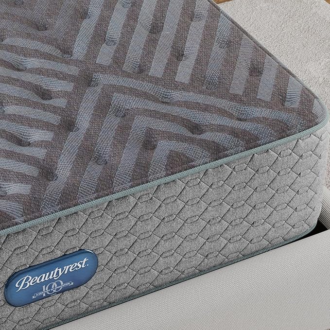 Beautyrest Days End Plush 14" Mattress - King - Cooling Tech, Supportive Durable Pocketed Coils, Pressure Relief, Motion Separation; 100 Night Sleep Trial and 10 Year Warranty