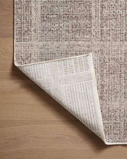 Loloi Angela Rose Ember Collection EMB-10 Fog/Dove 3'-6" x 5'-6" Accent Rug