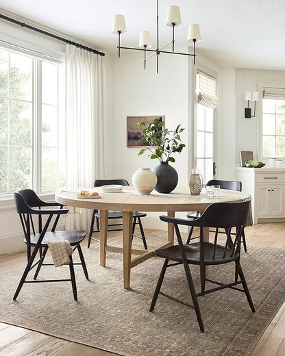 Loloi Angela Rose Aubrey Collection AUB-04 Sage/Bark 3'-9" x 5'-6", .19" Pile Height, Accent Rug