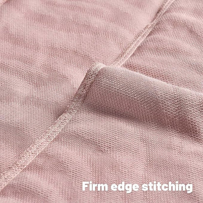 FUTEI Pink Decorative Throw Pillow Covers 24x24 Inch Set of 2,Soft Faux Fur Geometric Shapes Texture European Cushion Case,Boho Home Decor for Couch Bed Living Room