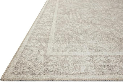 Loloi Rifle Paper Co. Maison Collection MAO-02 Bough Natural 8'-4" x 11'-6", .19" Pile Height, Area Rug