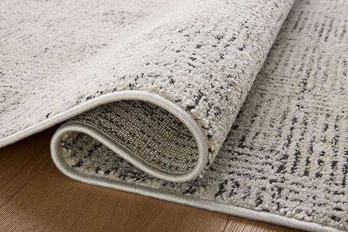 Loloi Kamala Collection KAM-01 Grey/Graphite 7'-10" x 10' Area Rug