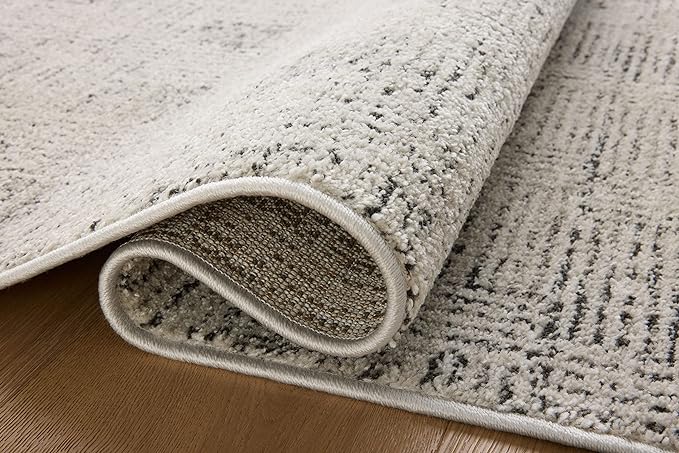 Loloi Kamala Collection KAM-01 Grey/Graphite 2'-3" x 3'-10" Accent Rug