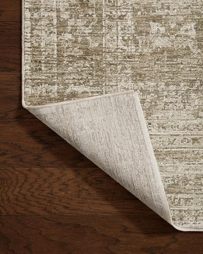Loloi Amber Lewis Honora Collection HON-01 Khaki/Beige 3'-9" x 5'-9" Accent Rug