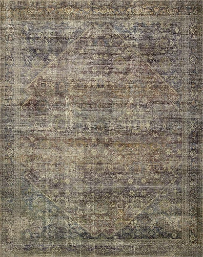 Loloi Amber Lewis Morgan Collection MOG-05 Spice/Lagoon 2'-3" x 11'-6" 38" Thick Runner Rug feat. CloudPile, Neutral, Room Décor, Vintage Inspired, Livingroom, Bedroom, Dining Area