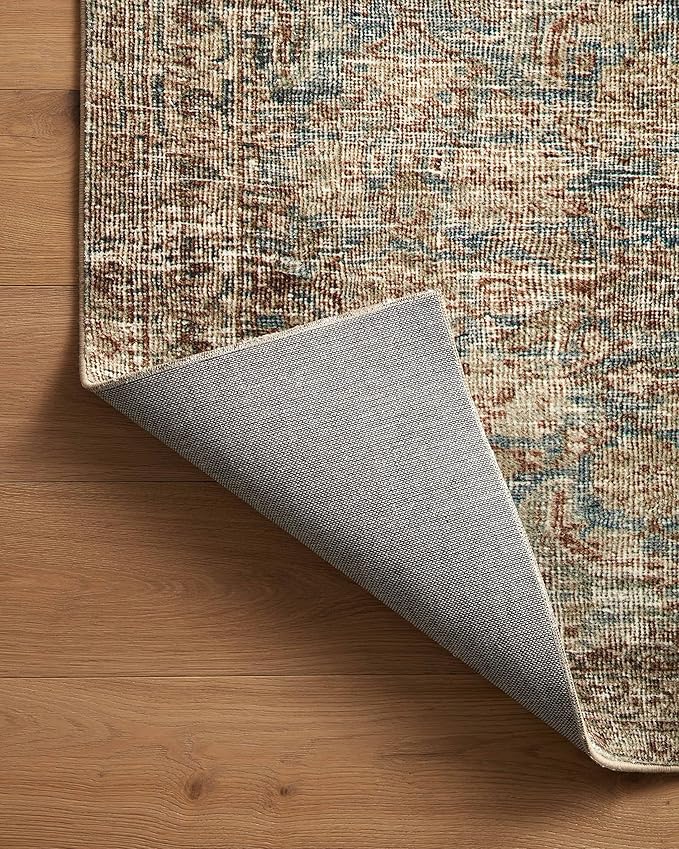Loloi Amber Lewis Morgan Collection MOG-04 Sea/Sage 2'-0" x 5'-0" 38" Thick Accent Rug feat. CloudPile, Neutral, Room Décor, Vintage Inspired, Livingroom, Bedroom, Dining Area
