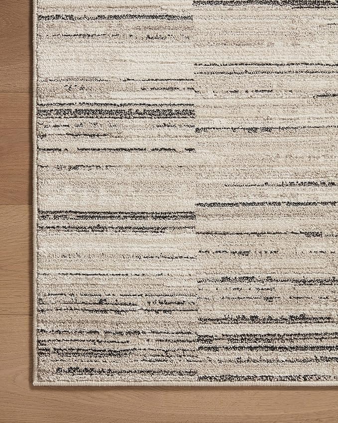 Loloi Darby Collection DAR-01 Charcoal/Sand 9'-2" x 13' Area Rug