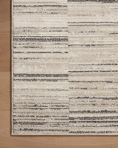 Loloi Darby Collection DAR-01 Charcoal/Sand 9'-2" x 13' Area Rug
