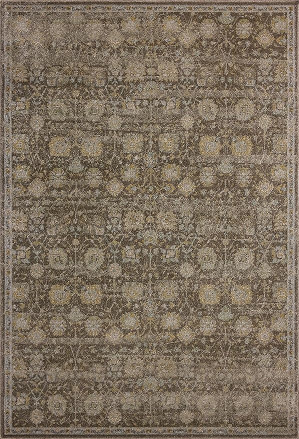 Loloi Magnolia Home by Joanna Gaines Mona Collection MOA-03 BARK/Natural 8'-10" x 12' Area Rug