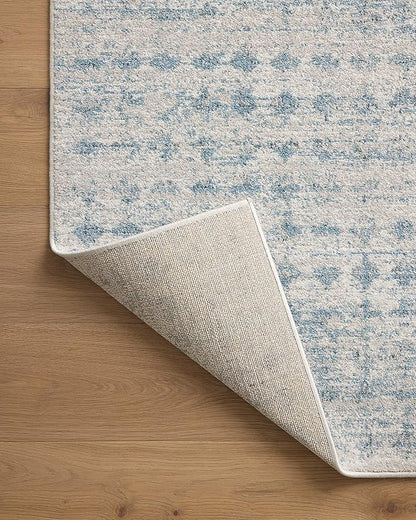 Loloi Kamala Collection KAM-04 Sky/Dove 7'-10" x 10' Area Rug