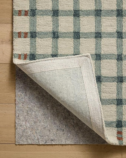 Loloi Magnolia Home by Joanna Gaines Waylon Collection WAY-02 Spa/Brick 3'-6" x 5'-6" Accent Rug
