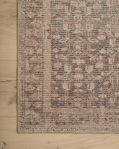 Loloi Angela Rose Aubrey Collection AUB-04 Sage/Bark 7'-6" x 9'-6", .19" Pile Height, Area Rug