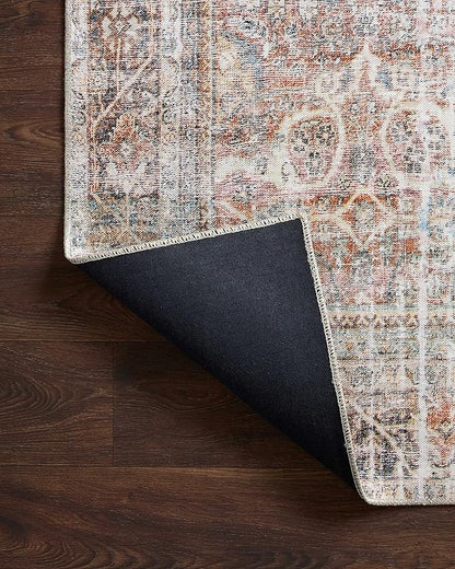 Loloi Adrian Collection ADR-05 Sunset/Charcoal 8'-6" x 11'-6", .19" Thick Area Rug