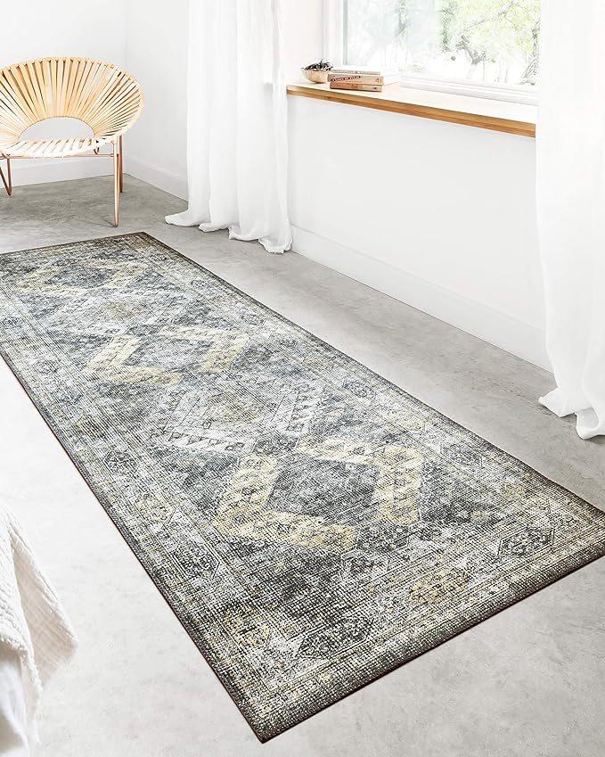 Loloi II Skye Collection SKY-09 Graphite/Silver 2'-3" x 3'-9" Accent Rug