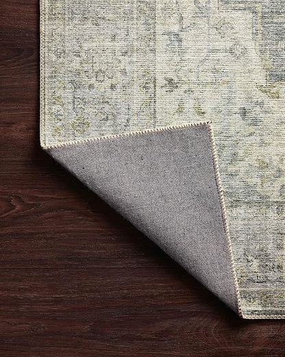 Loloi Skye Collection SKY-12 Charcoal/Dove 2'-0" x 5'-0" Accent Rug