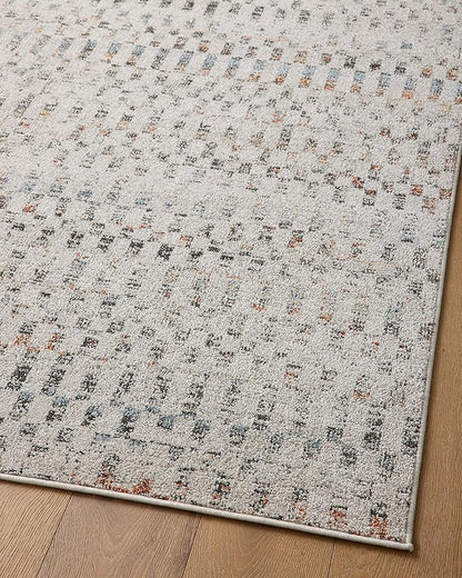 Loloi Kamala Collection KAM-05 Grey/Multi 5'-3" x 7'-9" Area Rug
