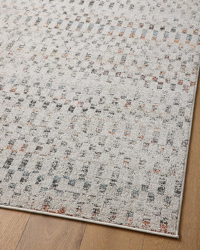Loloi Kamala Collection KAM-05 Grey/Multi 2'-3" x 3'-10" Accent Rug