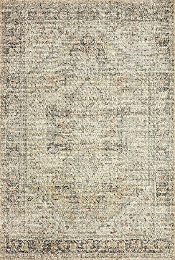 Loloi Skye Collection SKY-13 Natural/Sand 7' x 9' Oval Area Rug