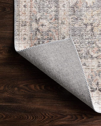 Loloi Skye Collection SKY-01 Grey/Apricot 2'-0" x 5'-0" Accent Rug