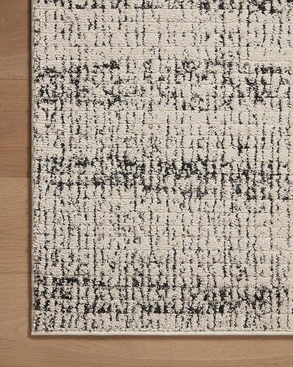 Loloi Darby Collection DAR-02 Oatmeal/Charcoal 11'-6" x 15' Area Rug