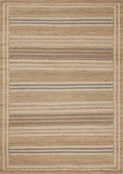 Loloi Chris Loves Julia Judy Collection JUD-03 Natural/Dove 9'-3" x 13' Area Rug