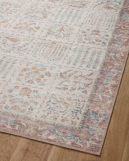 Loloi Rifle Paper Co. Maison Collection MAO-08 Cream 3'-9" x 5'-6", .19" Pile Height, Accent Rug